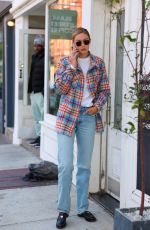 GIGI HADID Out Visiting a Friend in the Soho Neighborhood of New York 10/11/2024