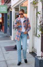 GIGI HADID Out Visiting a Friend in the Soho Neighborhood of New York 10/11/2024