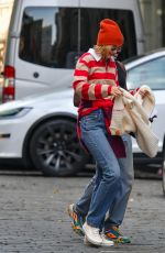 GIGI HADID Out with Friends in New York 10/13/2024