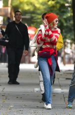GIGI HADID Out with Friends in New York 10/13/2024