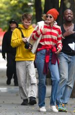 GIGI HADID Out with Friends in New York 10/13/2024