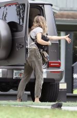 GISELE BUNDCHEN Arrives at Her New House in Miami 10/12/2024