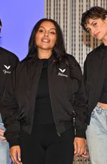 GRACE ELICBATEH, TAYLOR HILL and PALOMA ELSESSER Light Empire State Building Celebrating Return of Victoria