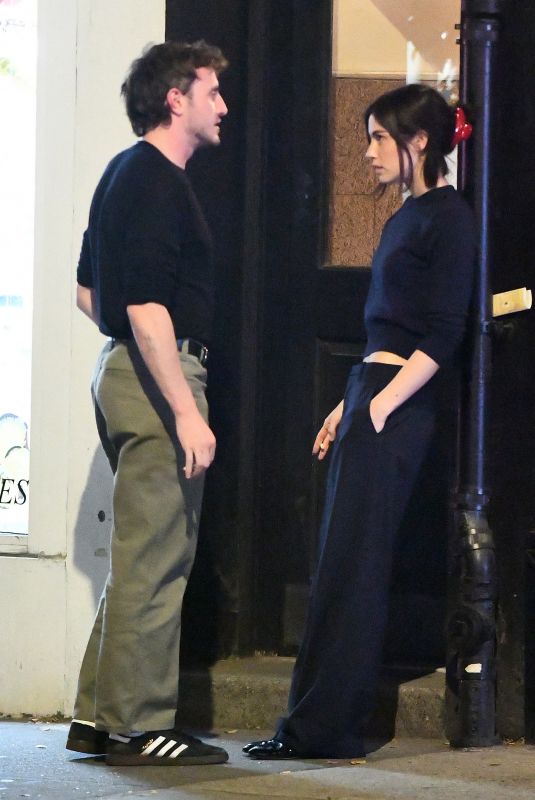 GRACIE ABRAMS on a Date Night in New York 10/21/2024