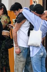 GRAY SORRENTI and Romeo Beckham Out in New York 10/12/2024