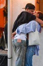 GRAY SORRENTI and Romeo Beckham Out in New York 10/12/2024