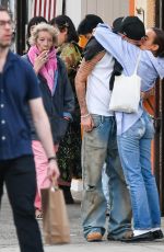 GRAY SORRENTI and Romeo Beckham Out in New York 10/12/2024