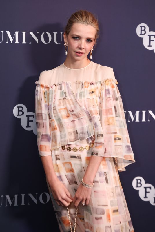 GRETA BELLAMACINA at BFI London Film Festival Luminous Gala 2024 at The Roundhouse 10/01/2024