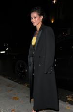 GUGU MBATHA-RAW Arrives at ELLE Style Awards 2024 at Sessions Arts Club in London 10/23/2024