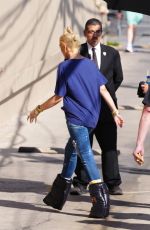 GWEN STEFANI Arrives at Jimmy Kimmel Live! in Hollywood 09/30/2024