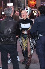 GWEN STEFANI Performs for State Street Global Advisors at Times Square 10/29/2024