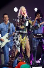 GWEN STEFANI Performs for State Street Global Advisors at Times Square 10/29/2024
