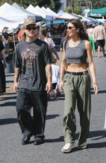 HAILEE LAUTENBACH Out Shopping at Farmer