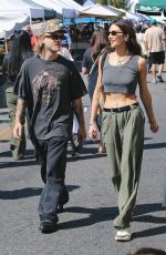 HAILEE LAUTENBACH Out Shopping at Farmer
