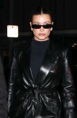 HAILEY BIEBER Arrives at Doja Cat