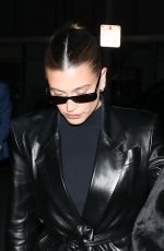 HAILEY BIEBER Arrives at Doja Cat