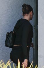 HAILEY BIEBER Heading to a Pilates Session in Beverly Hills 10/23/2024