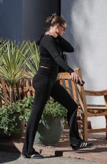 HAILEY BIEBER Heading to a Pilates Session in Beverly Hills 10/23/2024
