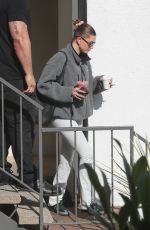 HAILEY BIEBER Leaves Pilates Class in West Hollywood 10/12/2024