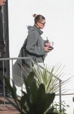 HAILEY BIEBER Leaves Pilates Class in West Hollywood 10/12/2024