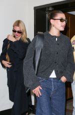 HAILEY BIEBER Night Out with KENDALL JENNER and Friends at Sushi Park in Los Angeles 09/29/2024