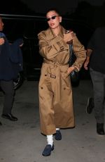 HAILEY BIEBER Out for Coffee at Pacific Cafe in West Hollywood 10/04/2024