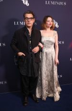 HALEY BENNETT at BFI London Film Festival Luminous Gala 2024 at The Roundhouse 10/01/2024