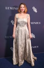 HALEY BENNETT at BFI London Film Festival Luminous Gala 2024 at The Roundhouse 10/01/2024