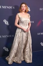 HALEY BENNETT at BFI London Film Festival Luminous Gala 2024 at The Roundhouse 10/01/2024