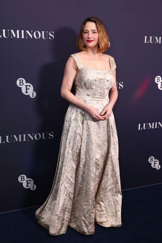 HALEY BENNETT at BFI London Film Festival Luminous Gala 2024 at The Roundhouse 10/01/2024