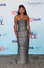 HALLE BAILEY at Chrysalis Butterfly Ball in Los Angeles 10/26/2024
