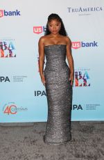 HALLE BAILEY at Chrysalis Butterfly Ball in Los Angeles 10/26/2024