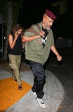 HALLE BERRY and Van Hunt Out for Dinner at Bird Street Club 10/03/2024