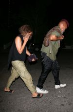 HALLE BERRY and Van Hunt Out for Dinner at Bird Street Club 10/03/2024