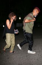 HALLE BERRY and Van Hunt Out for Dinner at Bird Street Club 10/03/2024