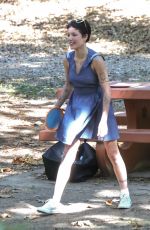 HALSEY and Avan Jogia Halsey at a Park in Los Angeles 09/30/2024