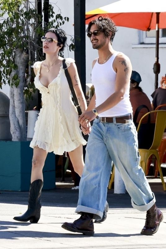 HALSEY Out for Lunch at All Time in Los Angeles 10/20/2024