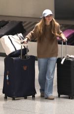HANNAH BROWN Arrives at LAX Airport 10/28/2024