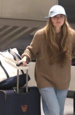 HANNAH BROWN Arrives at LAX Airport 10/28/2024