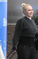 HAYDEN PANETTIERE Arrives at JFK Airport in New York 10/21/2024