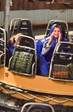 HEIDI KLUM and Tom Kaulitz Out at Disneyland 10/04/2024