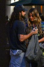 HEIDI KLUM and Tom Kaulitz Out at Disneyland 10/04/2024