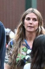HEIDI KLUM and Tom Kaulitz Out at Disneyland 10/04/2024