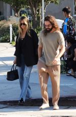 HEIDI KLUM and Tom Kaulitz Out in West Hollywood 10/01/2024