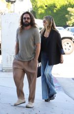 HEIDI KLUM and Tom Kaulitz Out in West Hollywood 10/01/2024