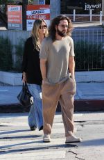 HEIDI KLUM and Tom Kaulitz Out in West Hollywood 10/01/2024