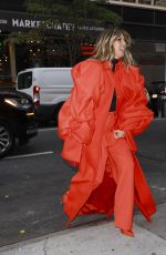 HEIDI KLUM Out and About in New York 10/29/2024