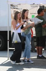 HUNTER DAILY and KATELYN MACMULLEN Out Shopping at Farmer