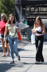 HUNTER DAILY and KATELYN MACMULLEN Out Shopping at Farmer