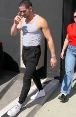 ILONA MAHER and Alan Bersten Taking a Break Ahead of Dancing With The Stars Rehearsals in Los Angeles 10/10/2024